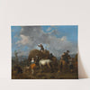 Harvesting the Hay by Johannes Lingelbach