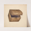 Hat Box – Wood (c. 1940) by Gerald Scalise