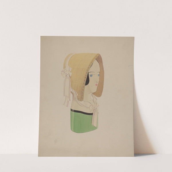 Hat Mannequin and Bonnet by Howard Weld