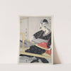 Hata-ori – Weaving on a loom (1793-1804) by Kitagawa Utamaro