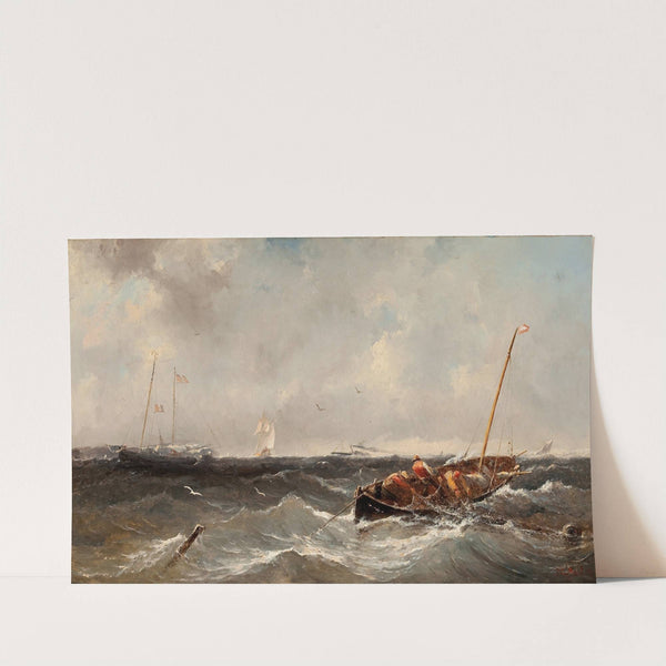 Hauling the Net by Albertus Van Beest