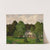 Haus hinter blühenden Kastanienbäumen by Walter Leistikow