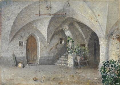 Hausflur beim Kantioler in Klausen