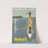 Hawaii, United Air Lines by Stanley Galli