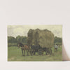 Hay Wagon by Nicolaas Bastert