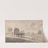 Haymaking by Hendrik Willem Schweickhardt