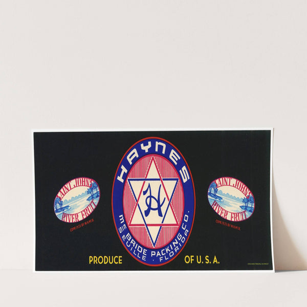 Haynes Citrus Label (1935)