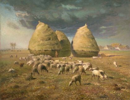 Haystacks; Autumn