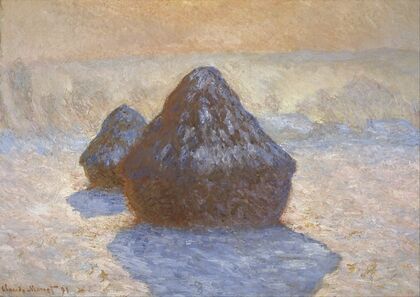 Haystacks- Snow Effect