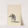 He Can No Longer at the Age of Ninety-Eight (1819–1823) by Francisco de Goya