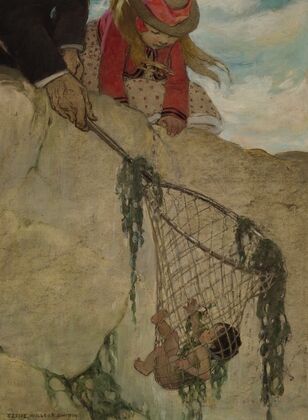 He felt the net very heavy — size preview