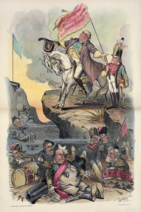 He starts in with an Austerlitz