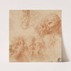 Head and Figure Studies by Giulio Cesare Procaccini