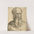 Head and Shoulders of a Bearded Man (1540-1549) by Francesco de''' Rossi