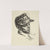 Head and shoulders portrait of unidentified soldier by Howard Brodie