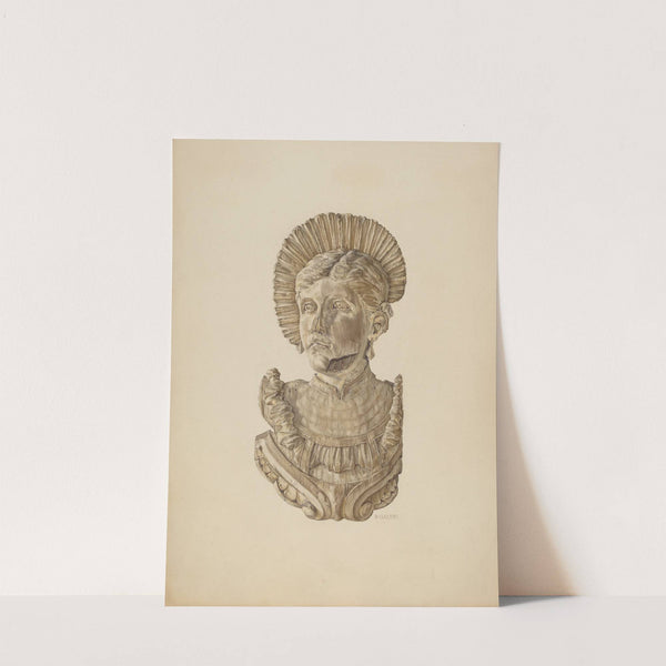Head from Barnum Circus Wagon by Robert Galvin