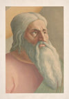 Head from the fresco of the Tribute Money (1861)