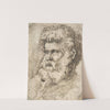 Head of a Bearded Man by Monogrammist SM