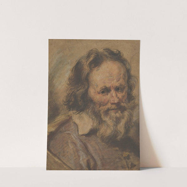 Head of a Bearded Man by Giovanni Serodine