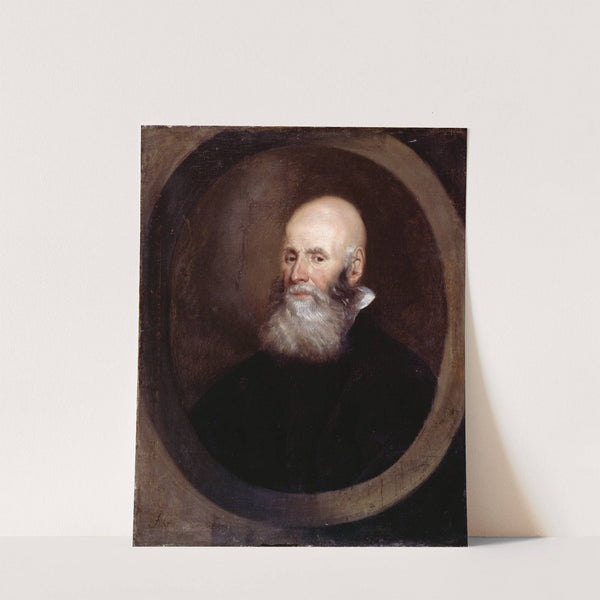 Head Of A Bearded Man by John Greenhill