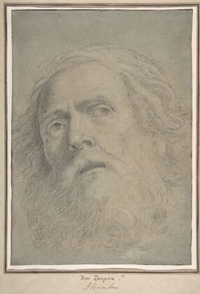 Head of a Bearded Man