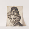 Head of a Bearded Man Wearing a Cap by Jacob de Gheyn II