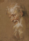 Head of a bearded old man