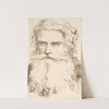 Head of a Bearded Old Man by Sir George Hayter