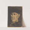 Head of a clergyman (1856-1897) by Henri-Charles Guérard