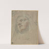 Head of a Dominican Nun; Study for the Ecstasy of Saint Dominic by Domenico Maria Canuti