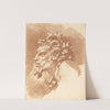 Head of a Faun by Gilles Demarteau the Elder