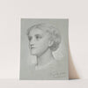 Head of a girl by Frederic Leighton