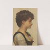 Head of a Girl by Frederic Leighton