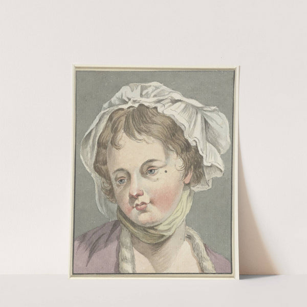 Head of a girl by Jean-Baptiste Greuze