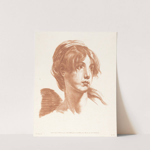 Head of a Girl by Louise Rosalie Hémery