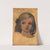 Head of a girl against gold background by Józef Mehoffer