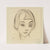 Head of a Girl (Vignette, Karin) (1928) by Helene Schjerfbeck