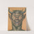 Head of a grimacing devil with horns by David Humbert de Superville