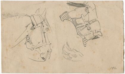 Head of a horse (1880)