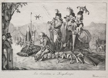 The Crayfish of Longchamps (1822)