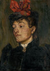Head Of A Lady In A Hat