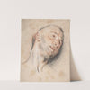 Head of a Man by Jean-Antoine Watteau