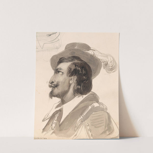 Head of a Man by Nicaise De Keyser