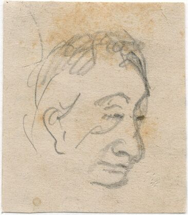 Head of a man