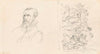 Head of a Man and Scene