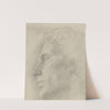 Head of a Man Facing LeftII by Alphonse Legros