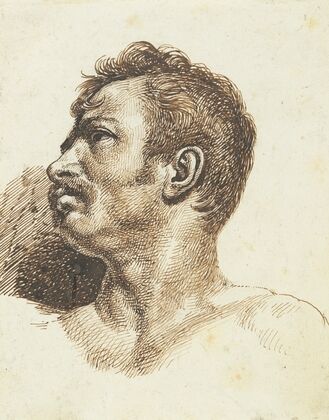 Head of a Man (recto)