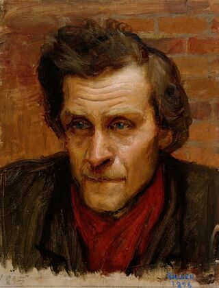 Head of a Man, study for the painting By the River of Tuonela (1902 - 1903)