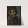 Head Of A Peasant (1884) by Vincent van Gogh