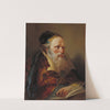 Head of a Philosopher (1750s–60s) by Giovanni Domenico Tiepolo